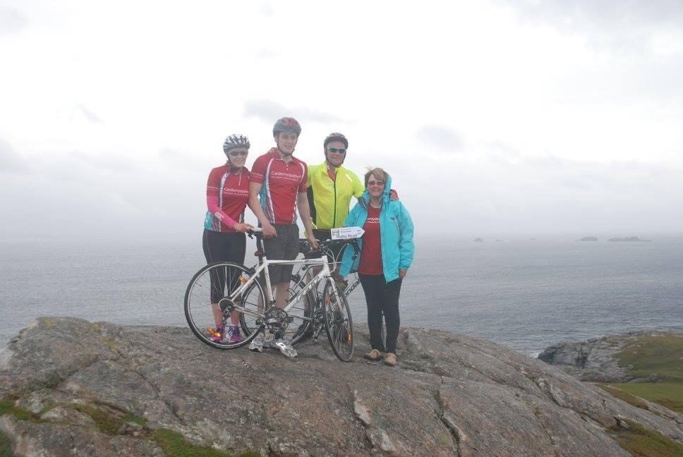 Leslie and June with their family