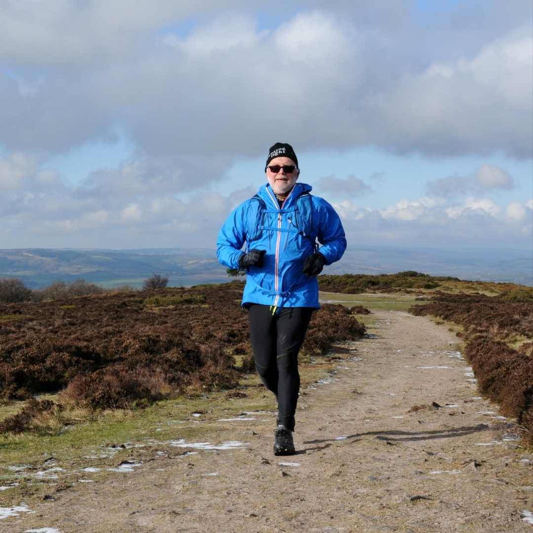 Tony on a trail run