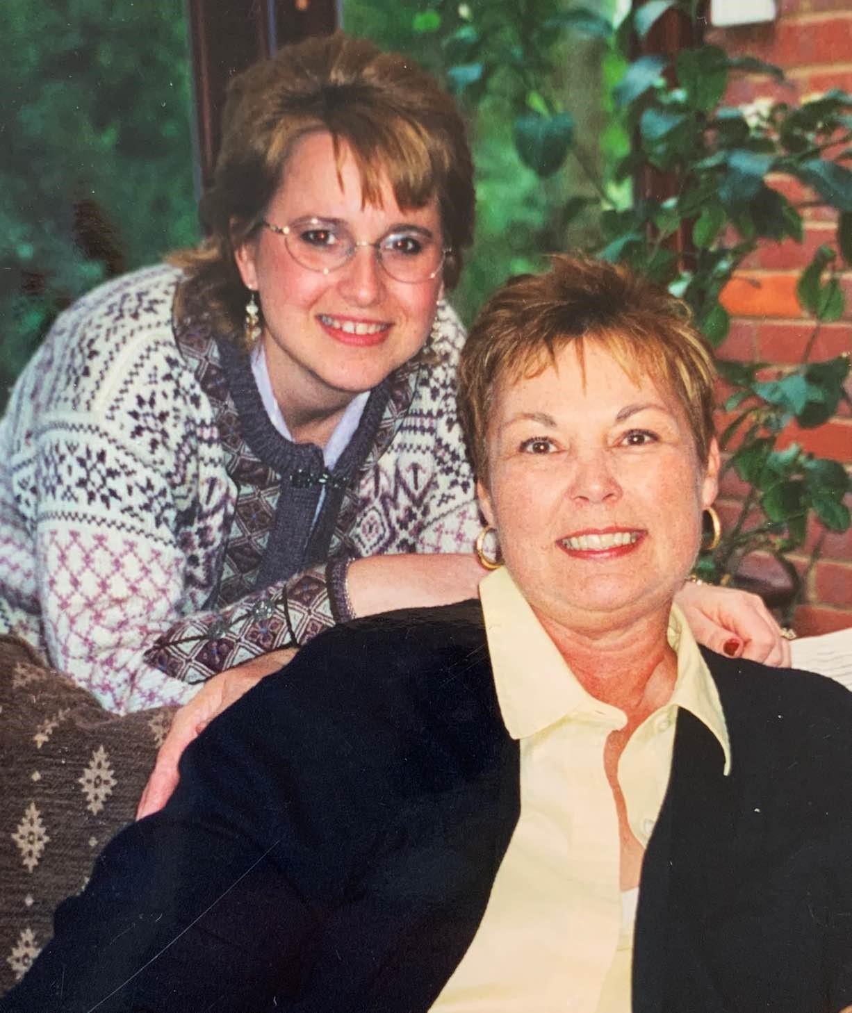 Photo of Carolyn and friend Sally