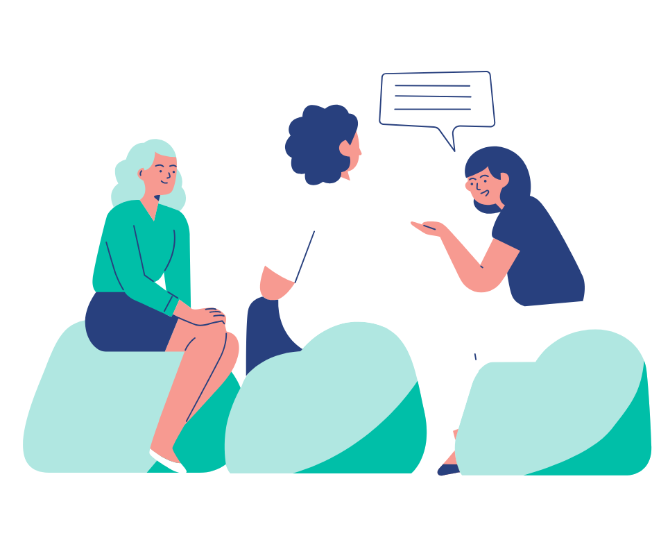 People talking