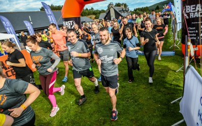 BEAST race start line