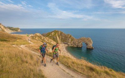 Part of the walk for the Jurassic Coast