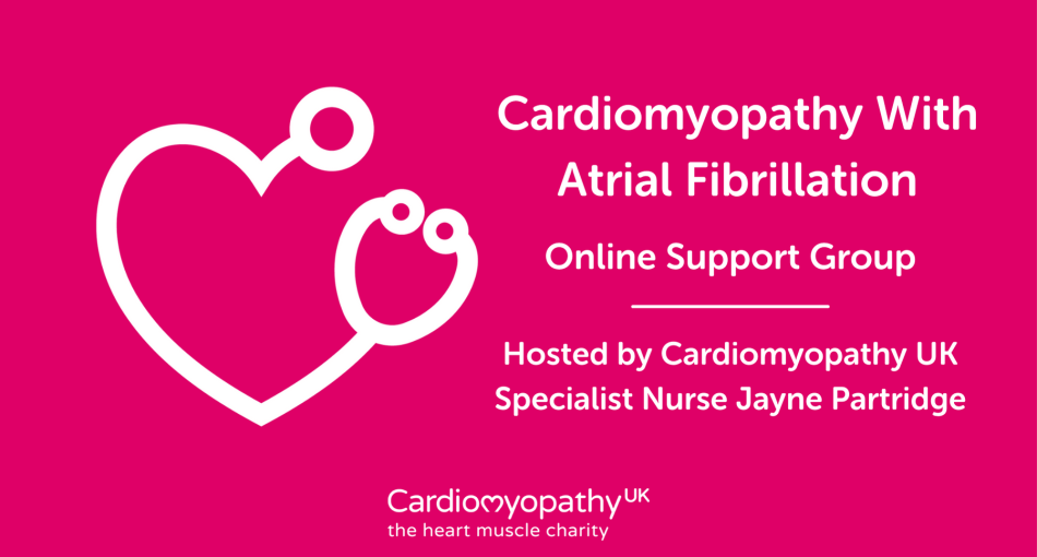Cardiomyopathy with atrial fibrillation